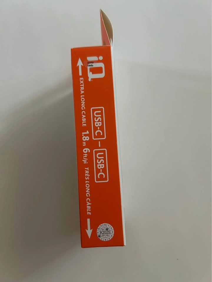 Brand New iQ USB-C to USB-C Cable - Braided - 1.8m/6ft - photo 5