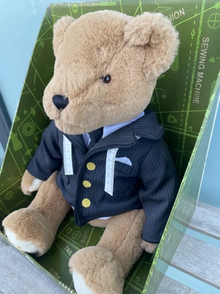 2016 Harrods The Annual Bear THE TAILOR Collectable Plush Teddy - photo 2