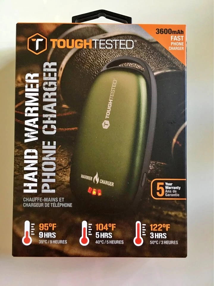 Brand New ToughTested Hand Warmer/Charger