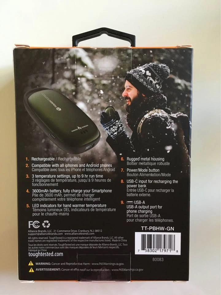 Brand New ToughTested Hand Warmer/Charger - photo 3