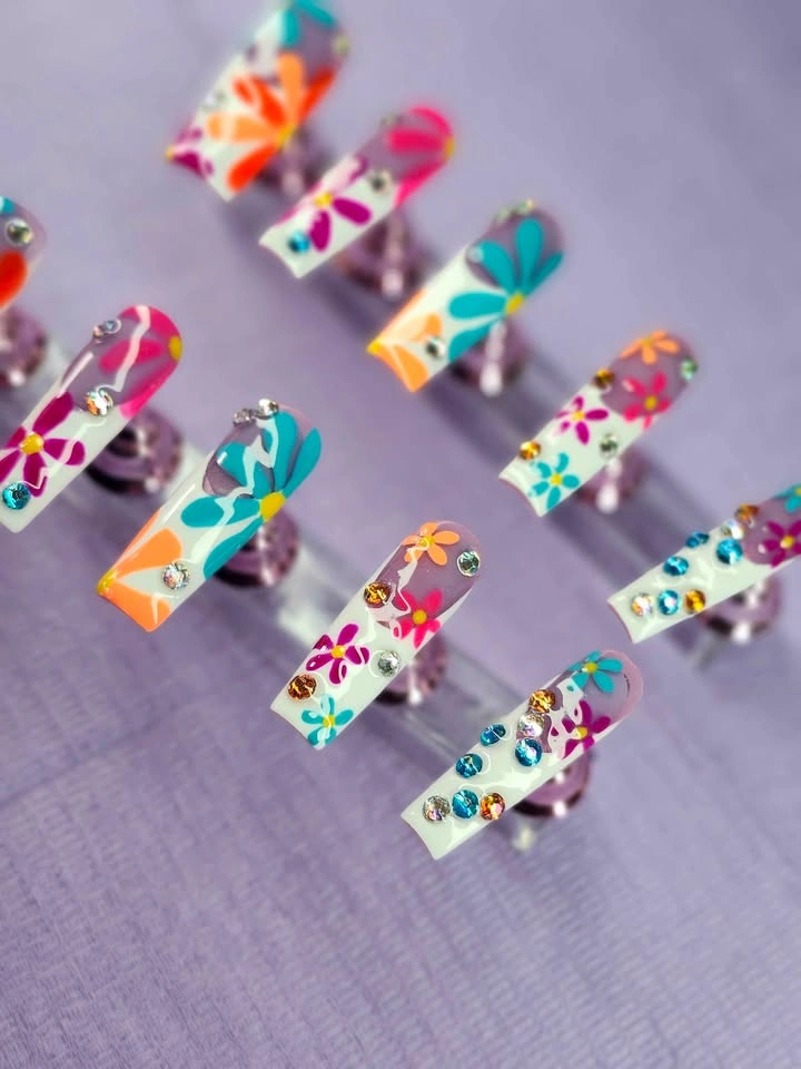 Summertime Fine Flower Vacation Nails - photo 3