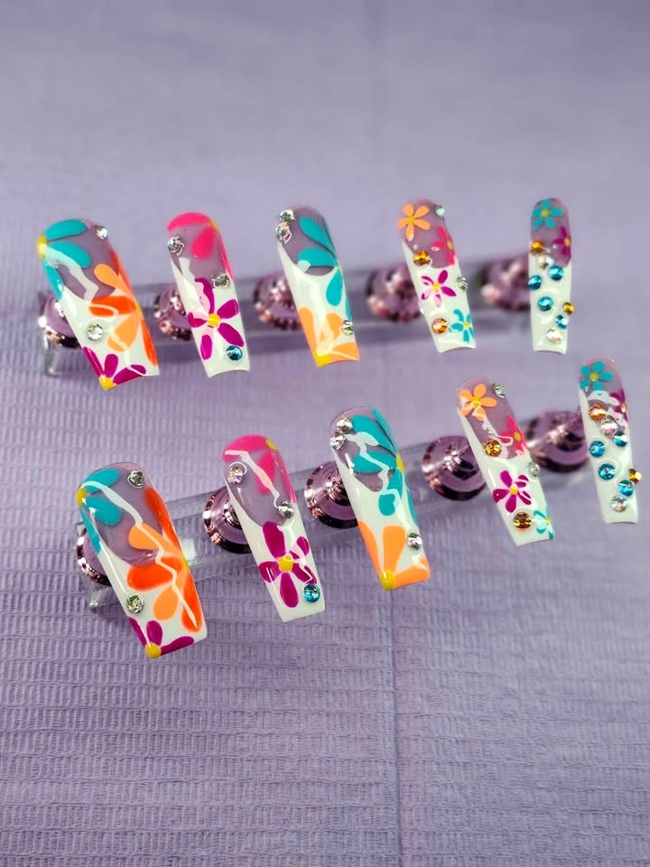 Summertime Fine Flower Vacation Nails - photo 4