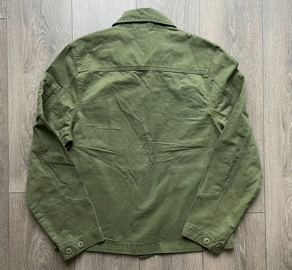 Alpha Industries Overshirt Summer Jacket Dark Olive Size M - photo 4