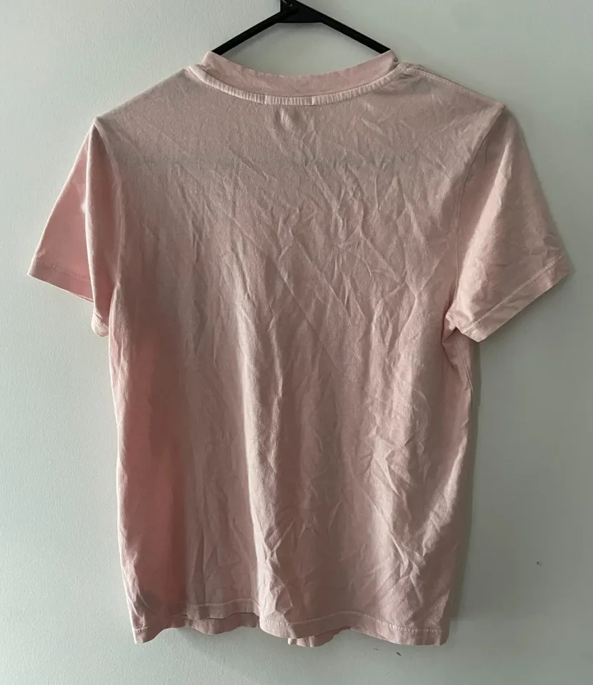 James Perse Peach Slub T-shirt Size 1 New - photo 5