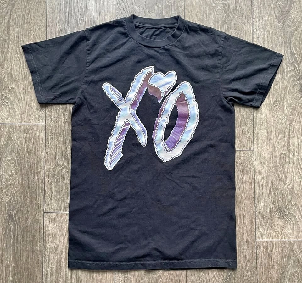 The Weeknd Chrome XO Logo T-shirt Size S