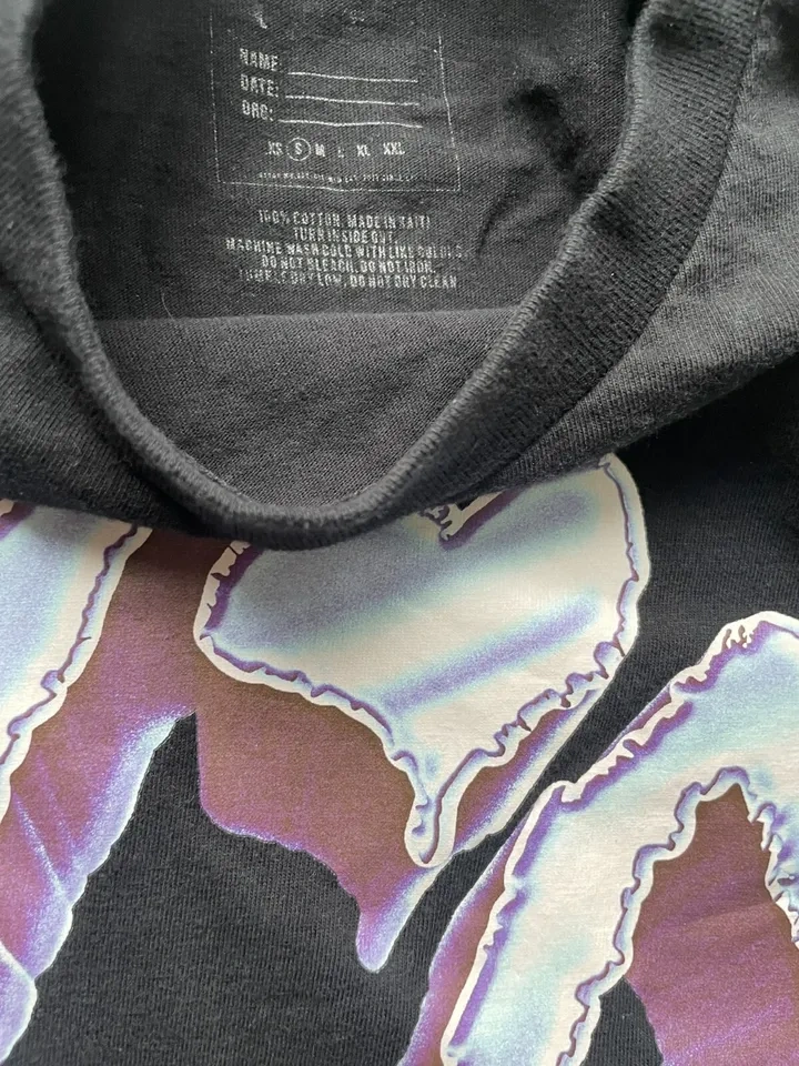 The Weeknd Chrome XO Logo T-shirt Size S - photo 2