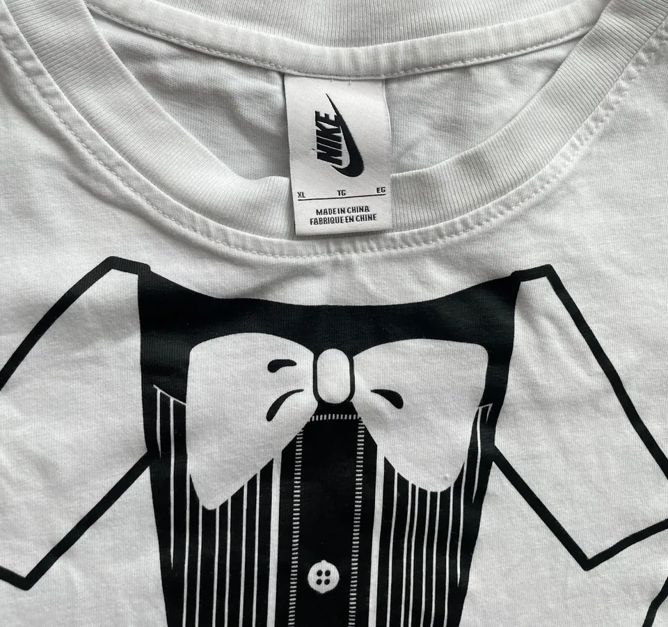 Nike x OFF-WHITE NRG A6 Tuxedo White T-Shirt XL - photo 4