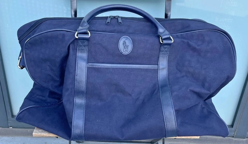 Vintage Polo Ralph Lauren Duffel Travel Bag