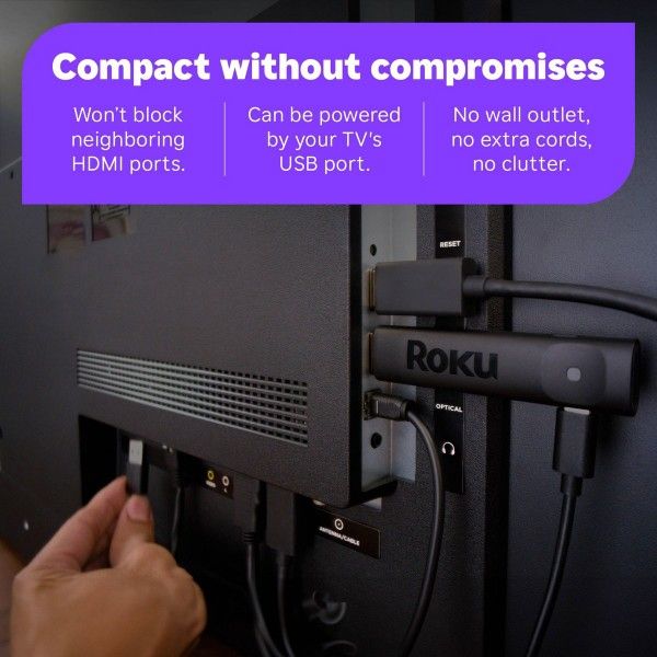 Roku Streaming Stick Plus 2025 4K HDR Voice Remote - photo 4