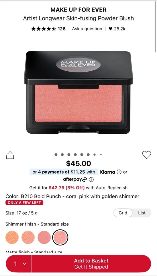 Make Up For Ever Blush and Bronzer - photo 3
