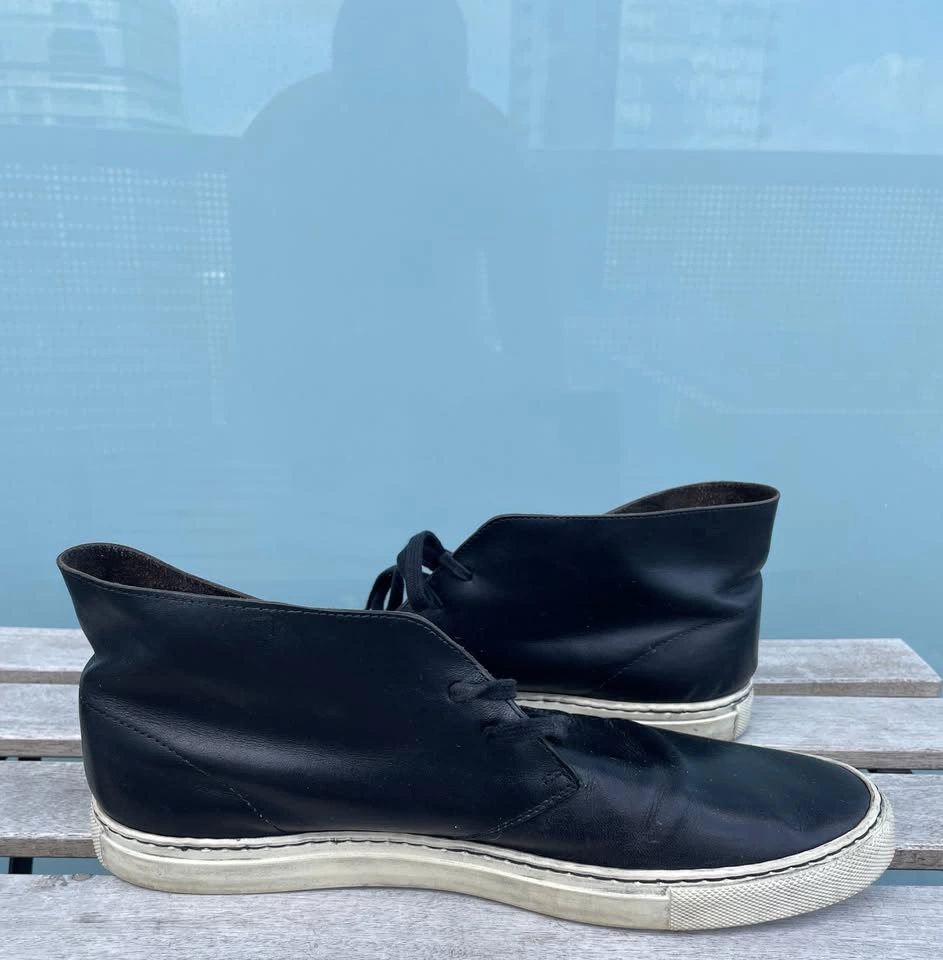 Common Projects Men’s High Top Italy Leather Sneakers Size 9 - photo 5