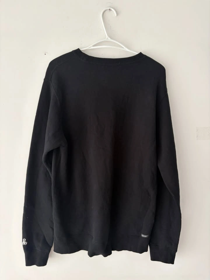 SOPHNET. Women's Black Crewneck Sweatshirt Size M - photo 5
