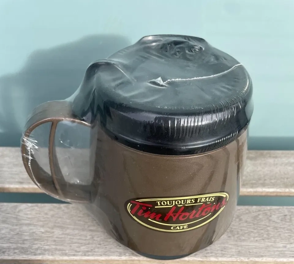 Tim Hortons Vintage Travel Mug NEW RARE - photo 3