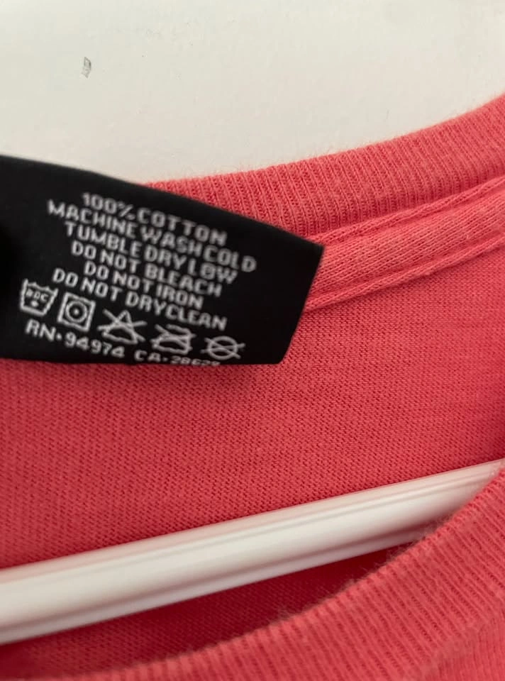 Stussy Basic Peach T-Shirt Size L - photo 4