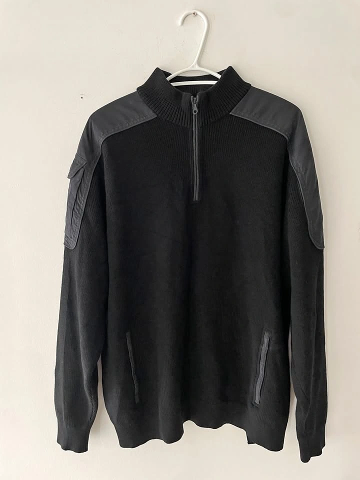 Paul & Shark Yachting 1/4 Zip Wool Sweater Size L