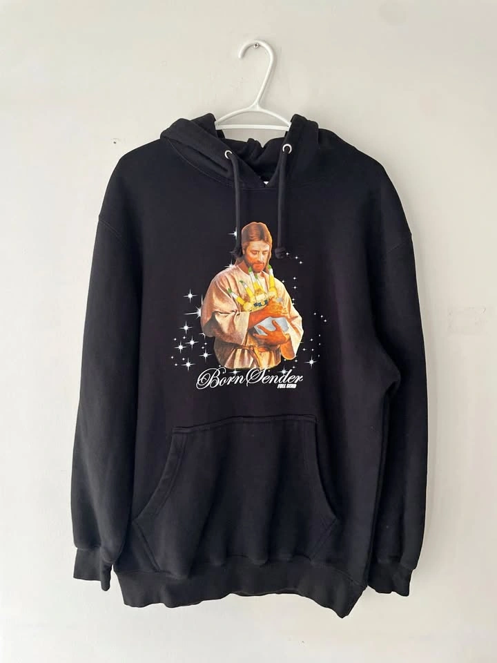 Full Send By Nelk Boys Born Sender Hoodie Size L