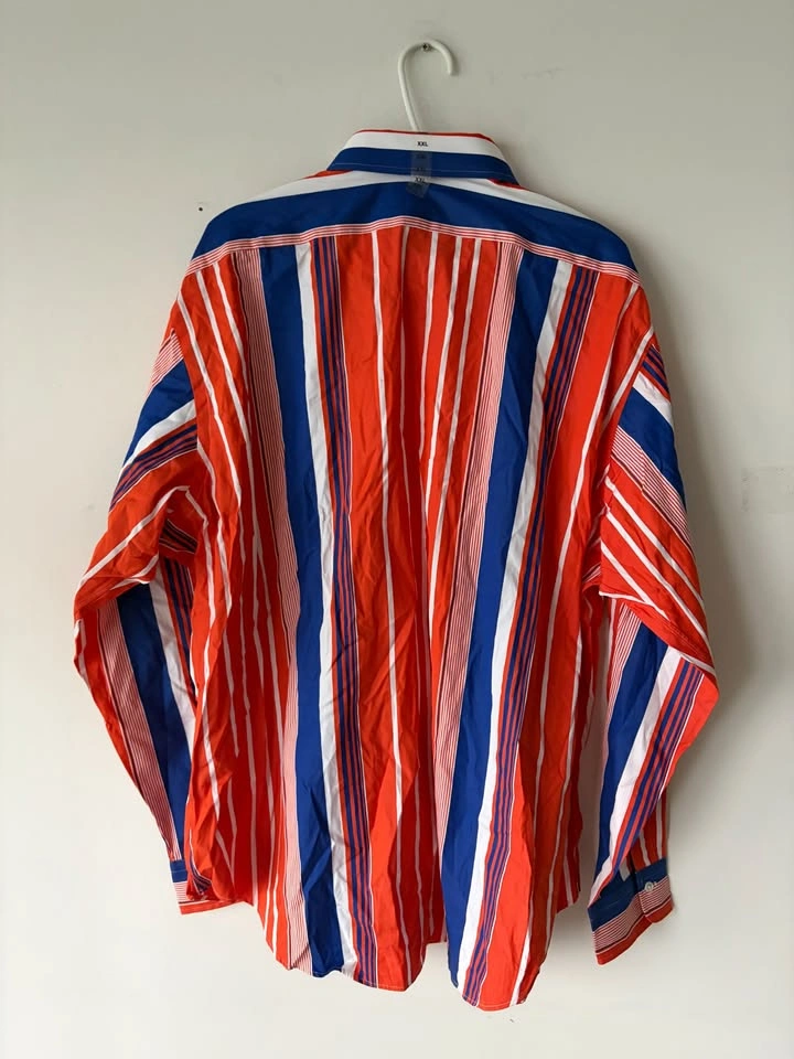 Vintage Polo Ralph Lauren Striped Button Down Shirt XXL NEW - photo 5