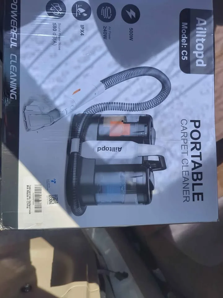 ✨ Portable Carpet Cleaner – Ailltopd C5 (Brand New in Box) ✨ image indicator(8)