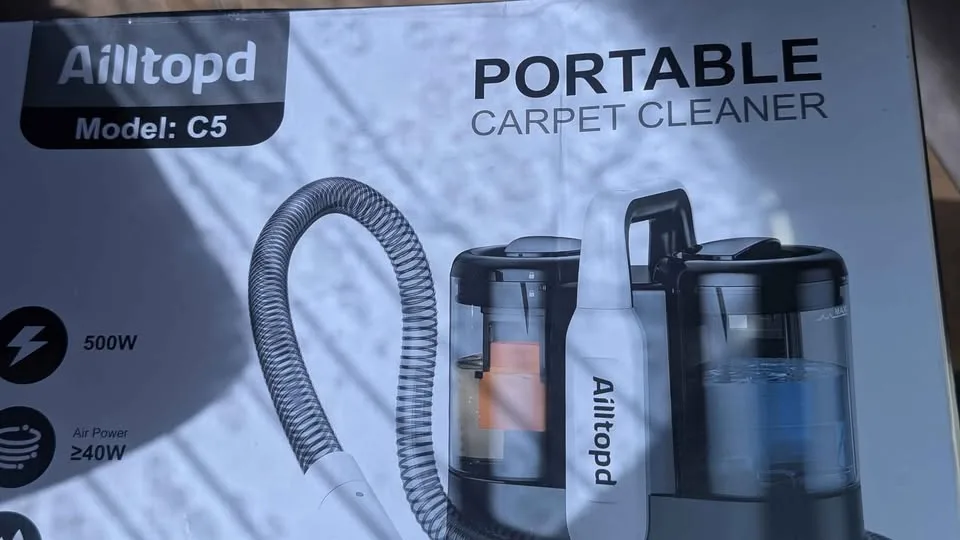 ✨ Portable Carpet Cleaner – Ailltopd C5 (Brand New in Box) ✨ image indicator(9)