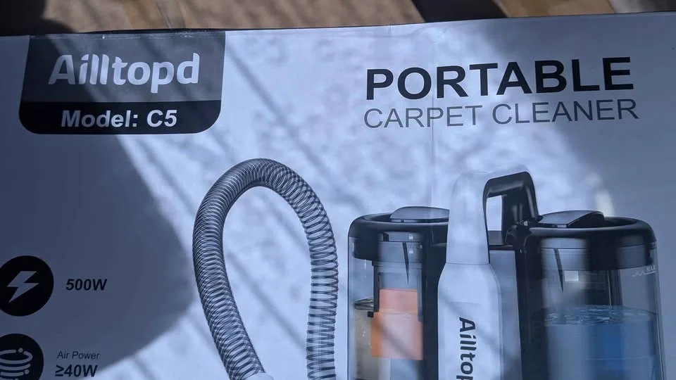 ✨ Portable Carpet Cleaner – Ailltopd C5 (Brand New in Box) ✨ image indicator(10)