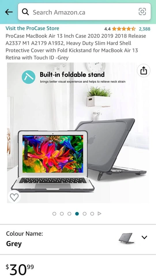 Tough Case for MacBook Air 13" (A1932) - photo 2