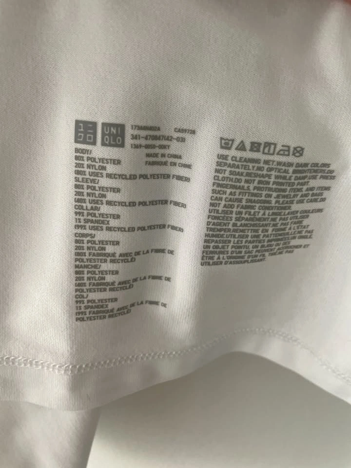 UNIQLO Roger Federer By JW Anderson Polo Shirt Size M - photo 3
