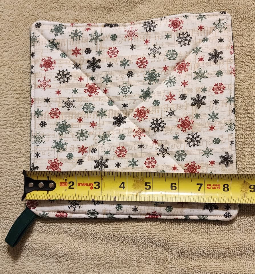 Pot holder - Snowflakes - photo 3