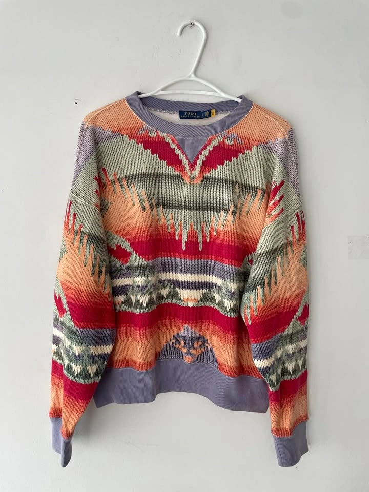 Polo Ralph Lauren Aztec Southwestern Women's Sweatshirt Size S