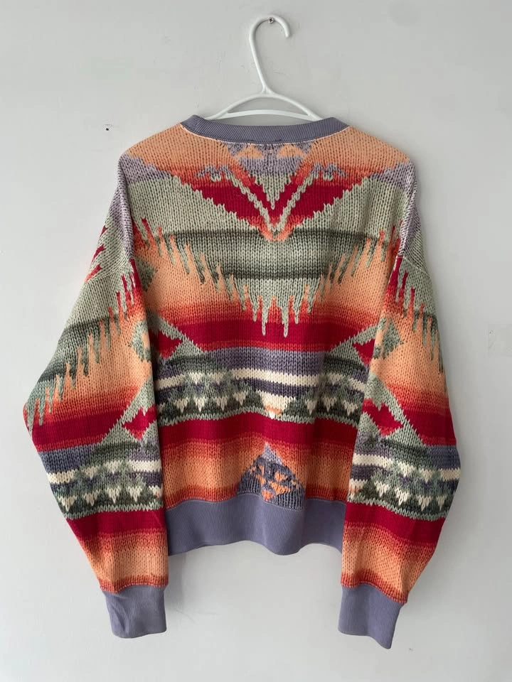 Polo Ralph Lauren Aztec Southwestern Women's Sweatshirt Size S - photo 5