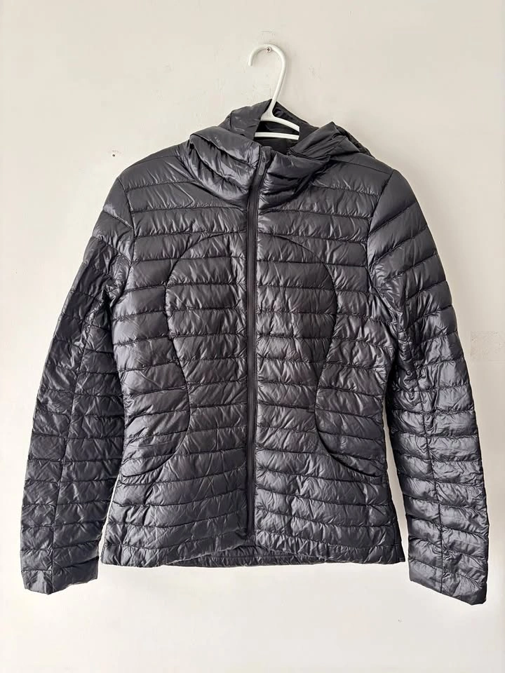Lululemon Pack It Down Shine Black Jacket Size M