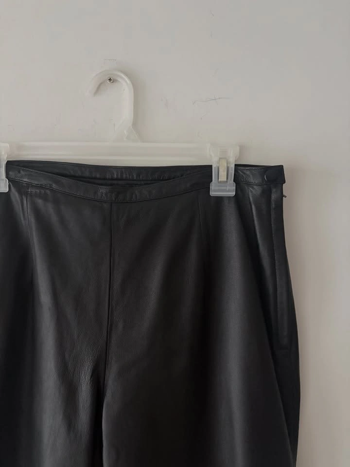 Vintage Pelle Studio Wilsons Leather Womens Pants Size 12 - photo 2