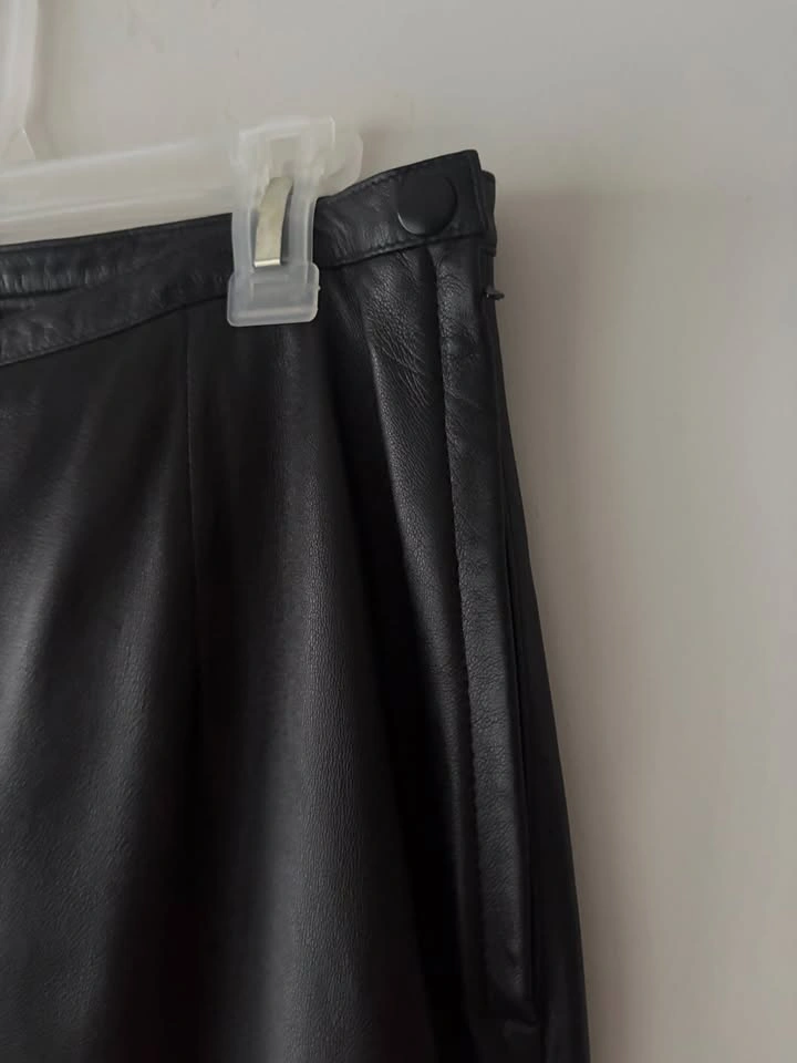 Vintage Pelle Studio Wilsons Leather Womens Pants Size 12 - photo 4