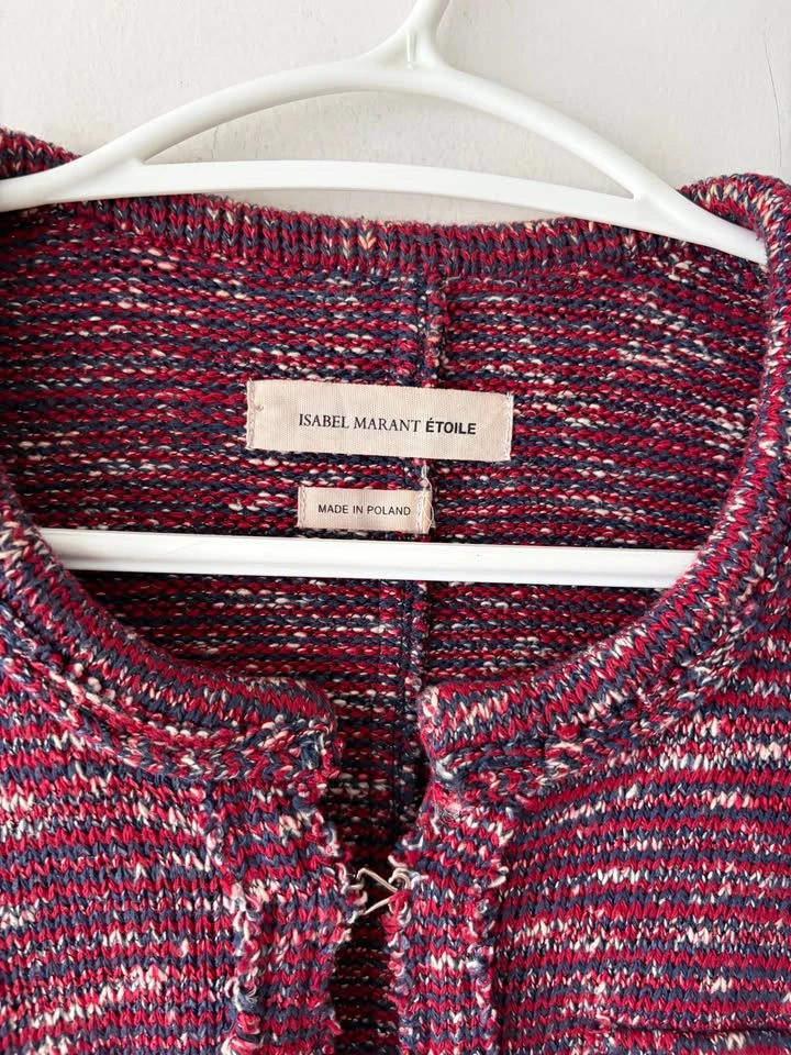 Isabel Marant Etoile Ariana Tweed Boucle Jacket Size S - photo 4