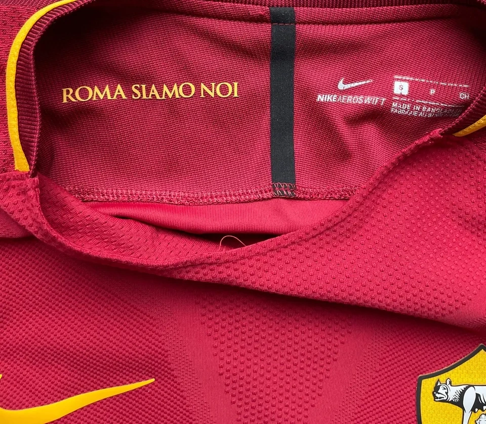 2017 Nike AS Roma Francesco Totti Jersey Size S - photo 3