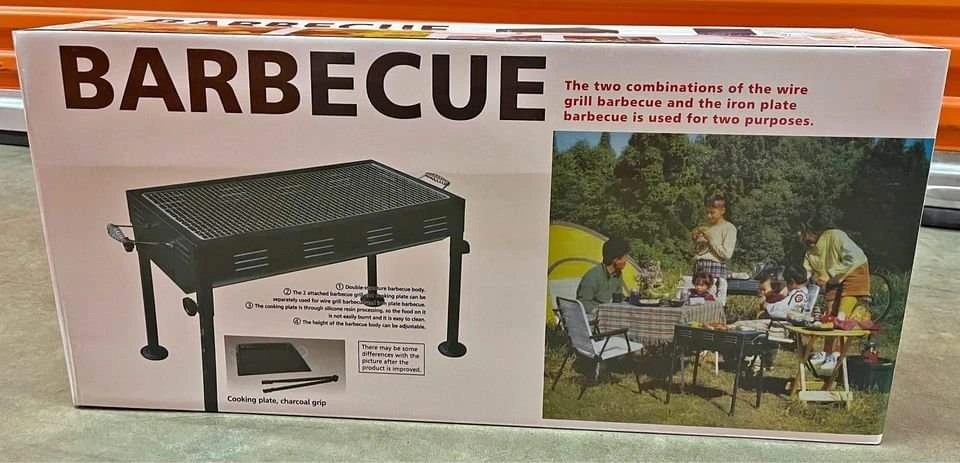 Japanese Charcoal BBQ Grill 24" x 11" - Brand New - photo 3
