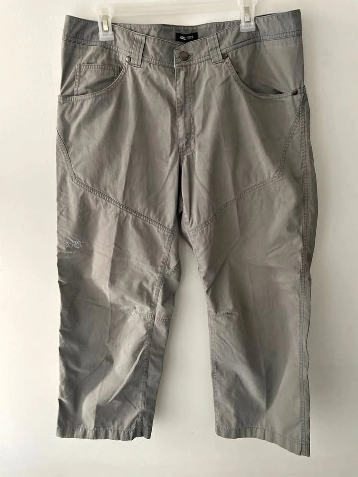 Arcteryx Bastion Gray Pants Size 36