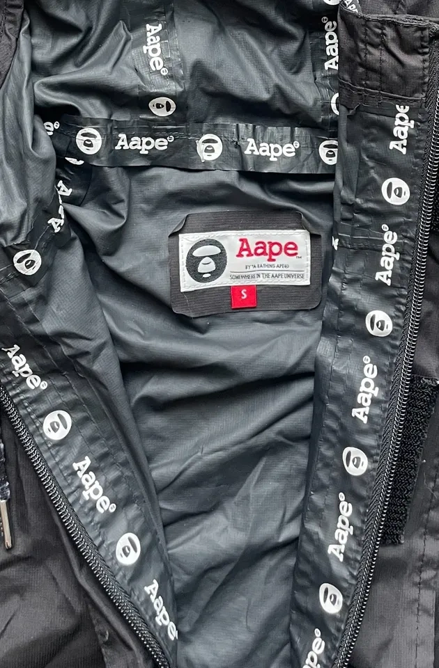 Aape by A Bathing Ape Windbreaker Jacket Size S - photo 4