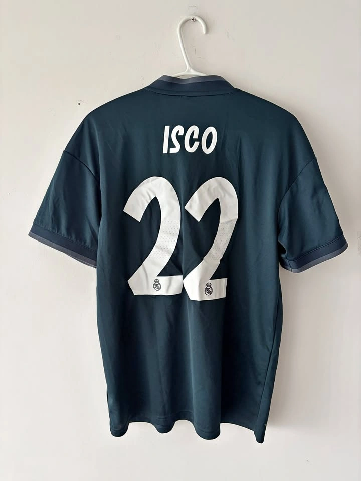 2018-19 Adidas Real Madrid Isco Away Jersey Size M