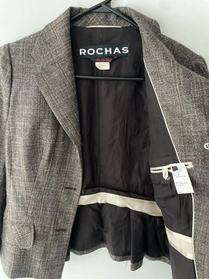 Vintage Rochas Made in Italy Women's Jacket Size 46 - photo 5