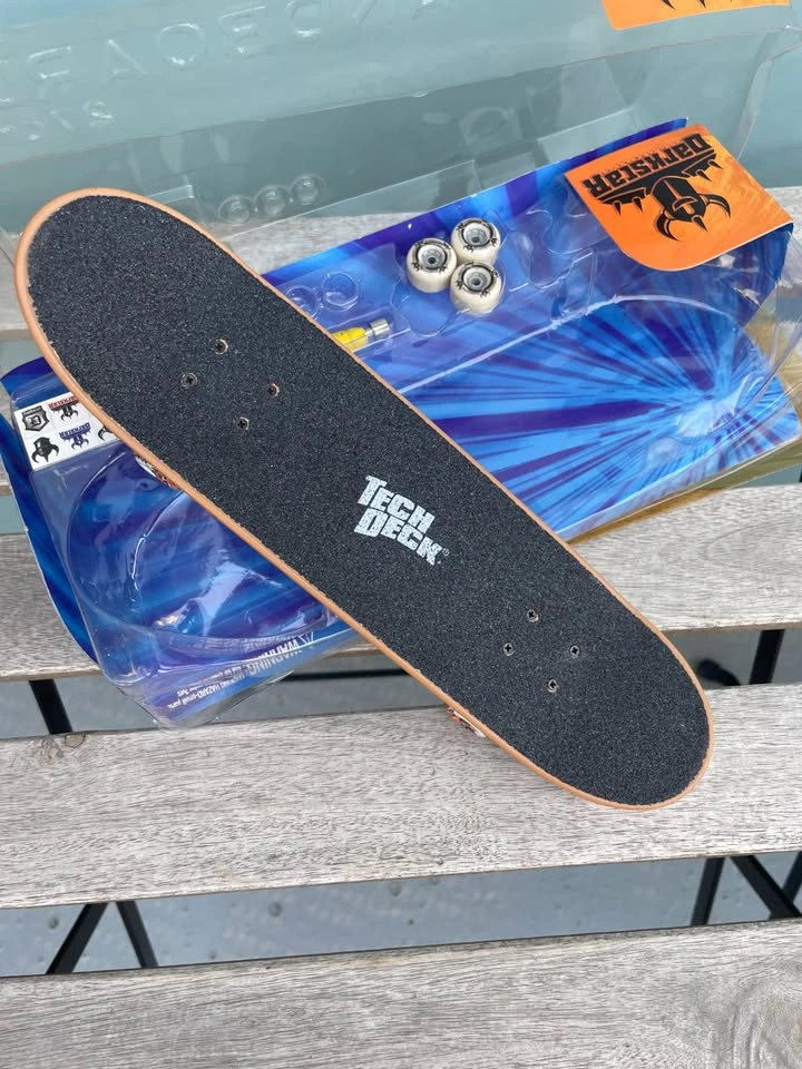2002 Tech Deck Darkstar Team Gold Handboard Skateboard 27cm - photo 5