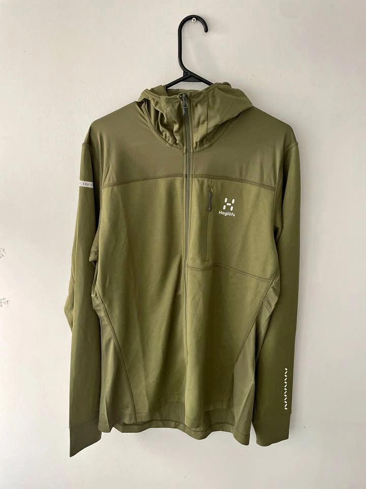 Haglofs L.I.M Series Men's Full Zip Hoodie Jacket Size L