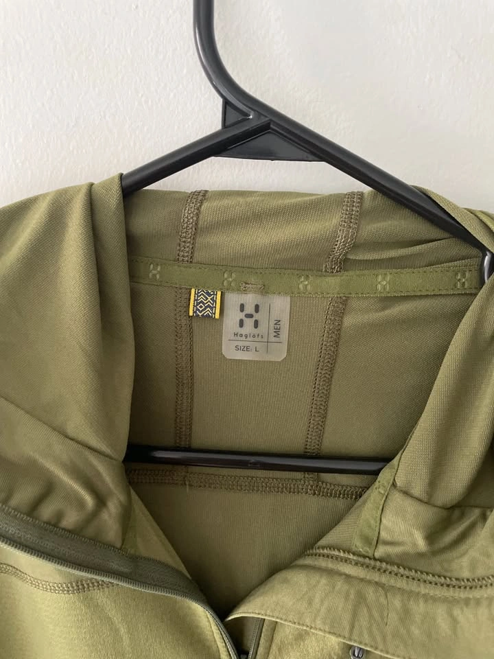 Haglofs L.I.M Series Men's Full Zip Hoodie Jacket Size L - photo 2