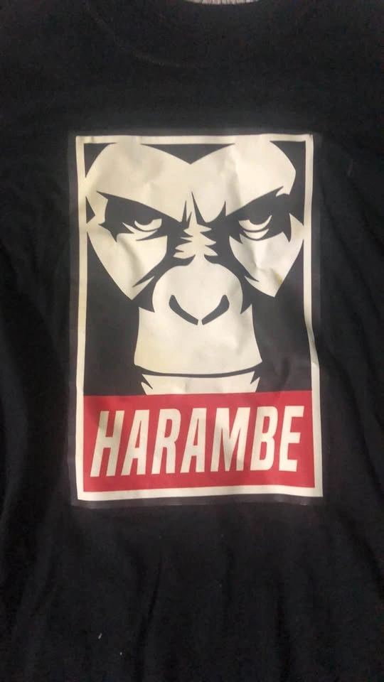 Harambe T Shirt (Small) - photo 2