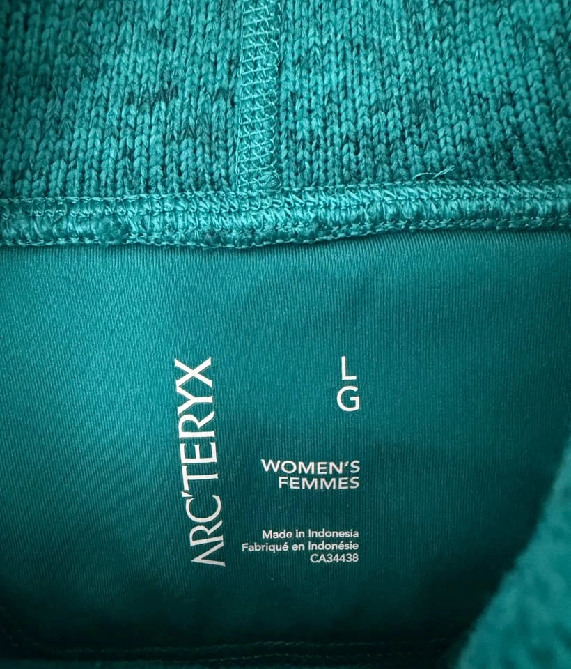Arc'teryx Desira Tunic Women's Turquoise Fleece Size L - photo 3