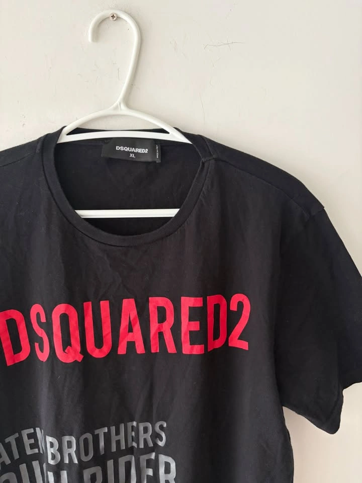 Dsquared2 Caten Brothers Zipper T-shirt Size L - photo 2