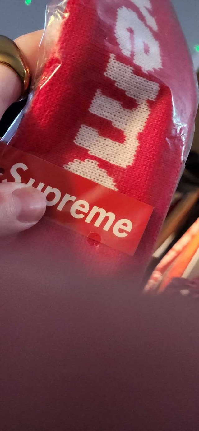 Red Supreme x New Era Headband - photo 4