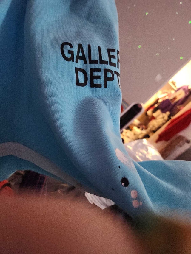 BRAND NEW w TAGS Sky Blue Gallery Dept Sweatpants