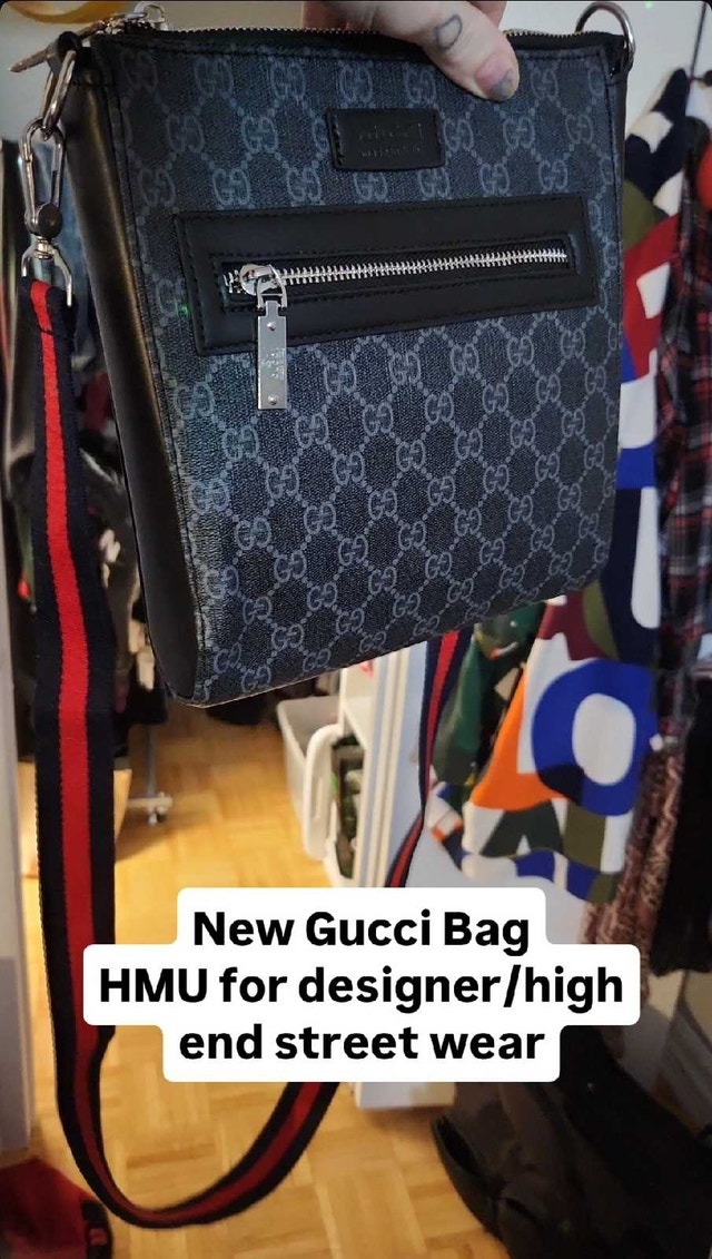 Gucci Monogram Messenger Bag