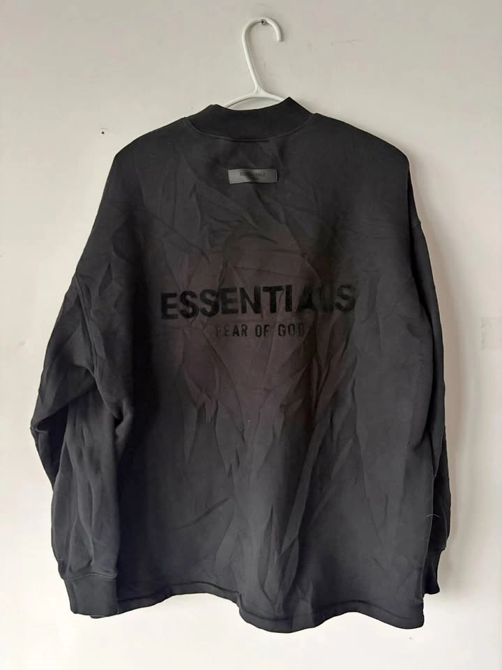Fear Of God Essentials Mens Oversized Limo Sweatshirt Size XS