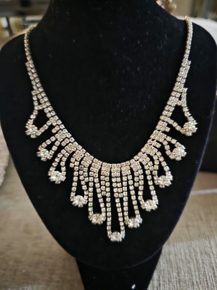 Princess Faux DIAMOND Necklace
